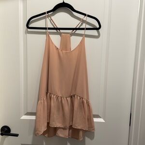 Blush tank top